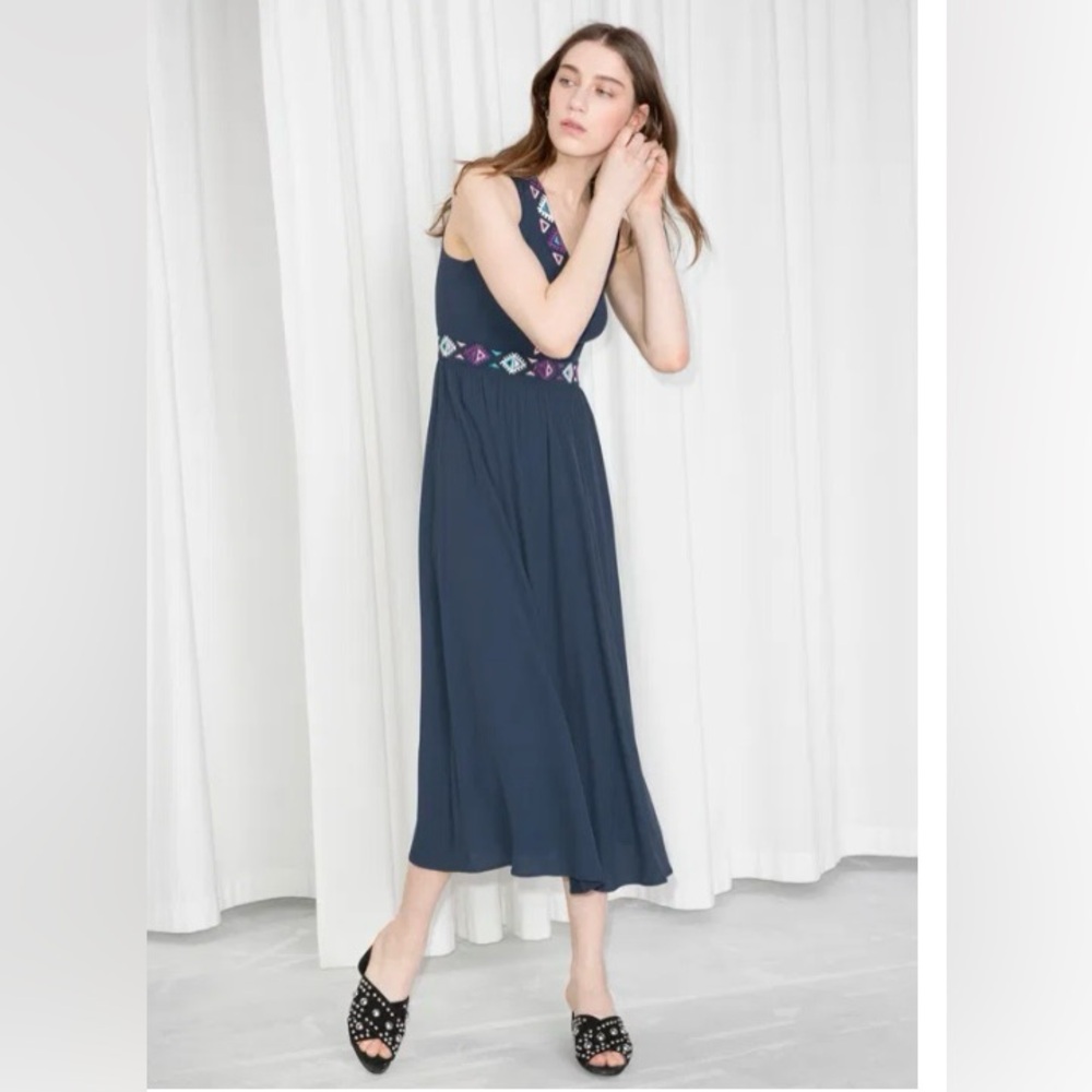 & Other Stories midi dress